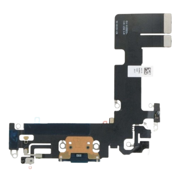 Шлейф iPhone 13 з розємом зарядки Black Original